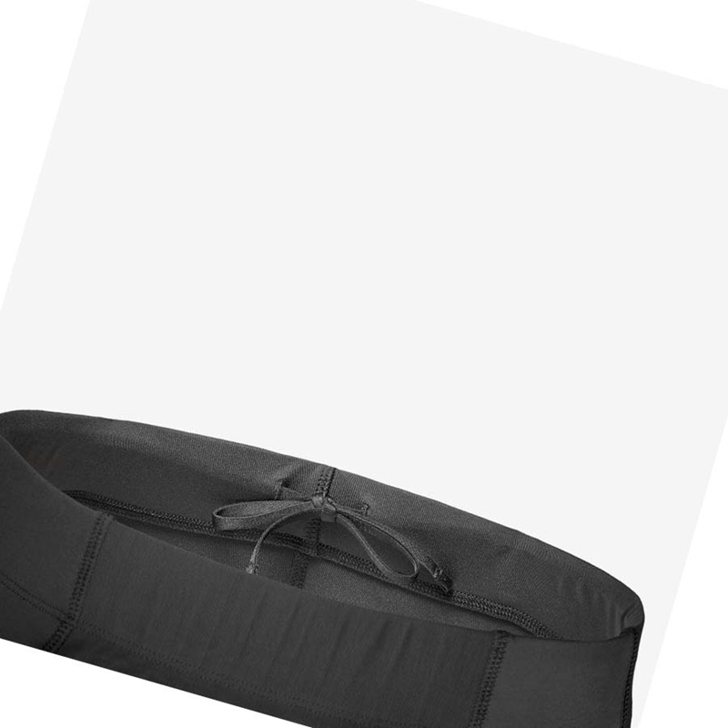 Salomon AGILE LONG Hose Herren Schwarz Gelb | RDTKJLC-92