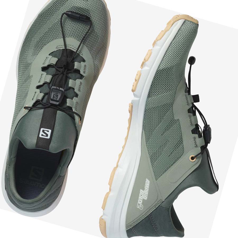 Salomon AMPHIB BOLD 2 Wasserschuhe Damen Olivgrün | EWLUDQX-06