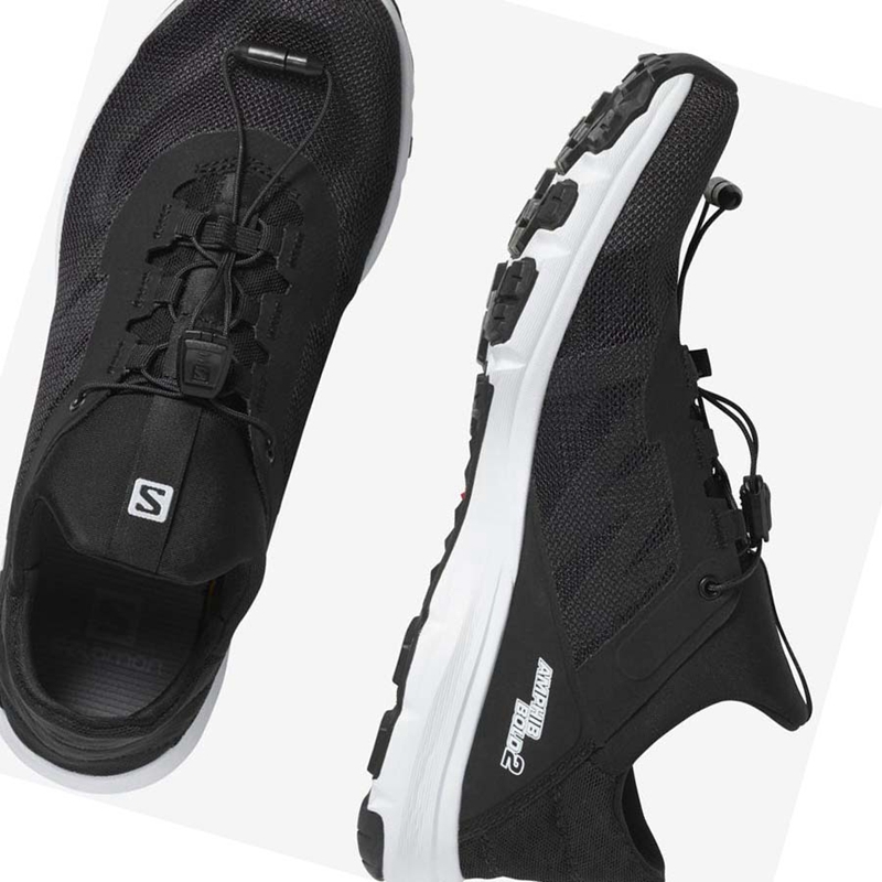 Salomon AMPHIB BOLD 2 Wasserschuhe Damen Schwarz | XQRPYOC-84