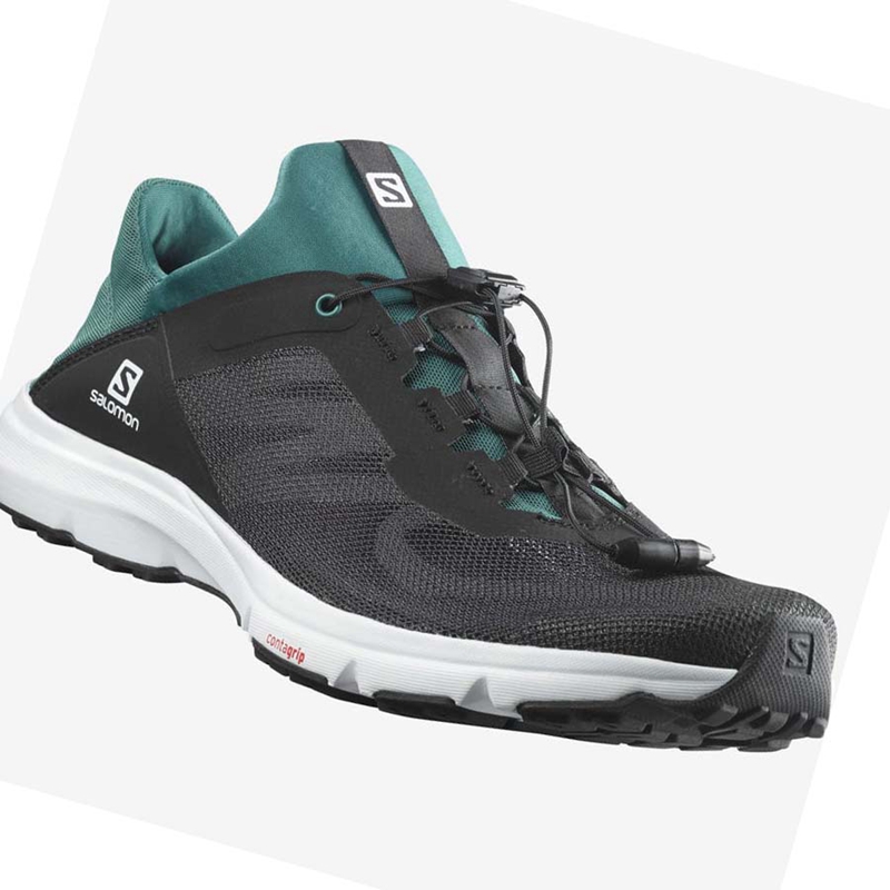 Salomon AMPHIB BOLD 2 Wasserschuhe Herren Schwarz Olivgrün | KXPUMSD-52