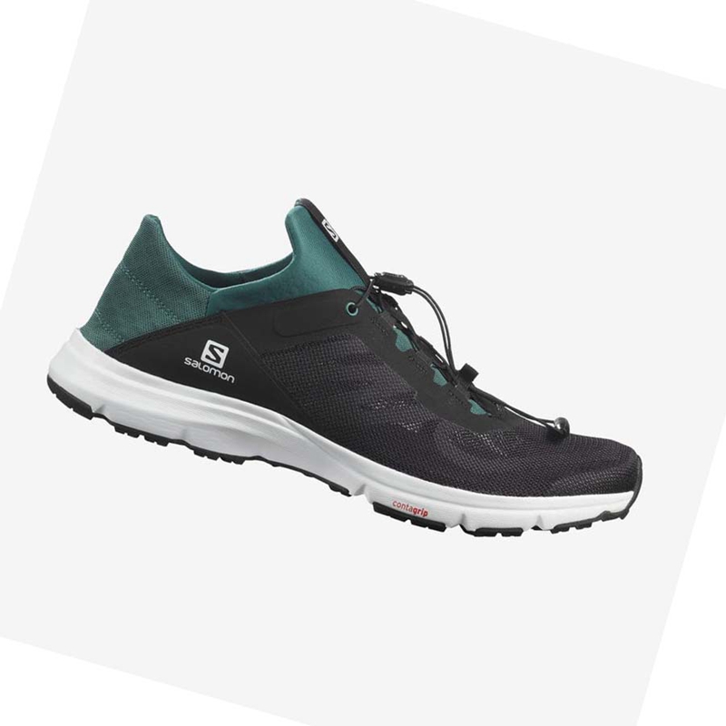 Salomon AMPHIB BOLD 2 Wasserschuhe Herren Schwarz Olivgrün | KXPUMSD-52