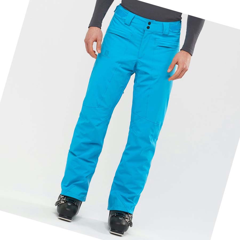 Salomon BRILLIANT Ski Hosen Herren Blau | ERWAUMZ-25