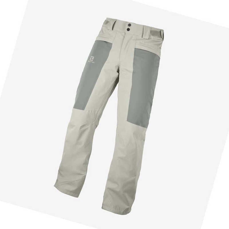 Salomon BRILLIANT Ski Hosen Herren Olivgrün | RHDXKQS-04