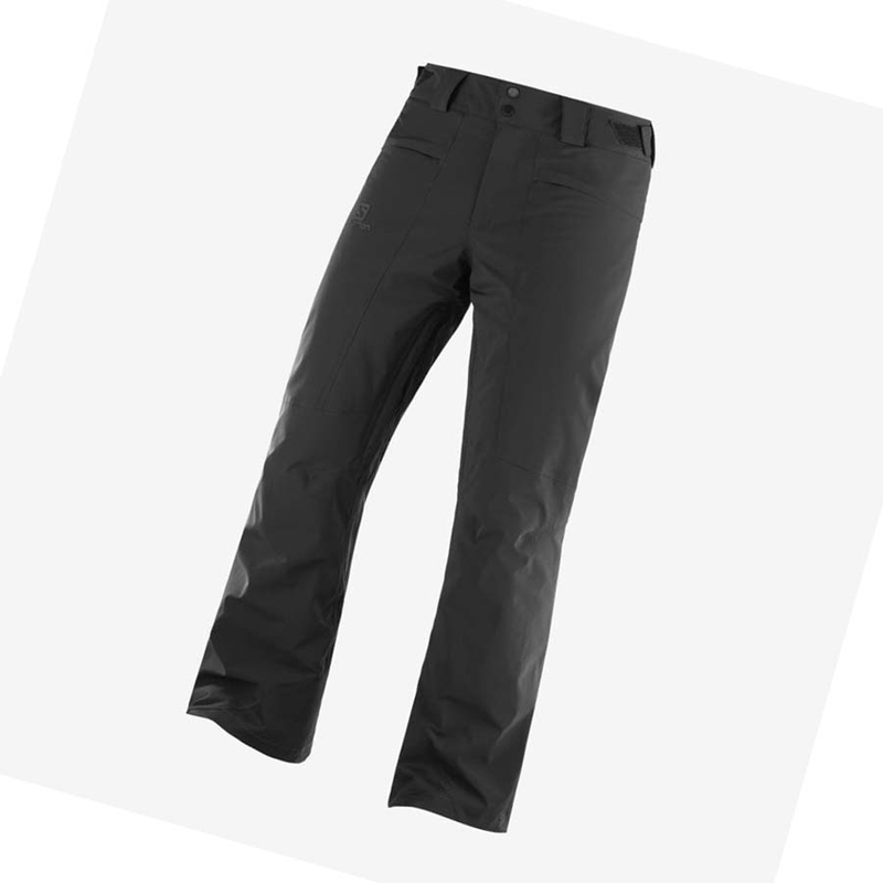 Salomon BRILLIANT Ski Hosen Herren Schwarz | ZPMXQTF-96
