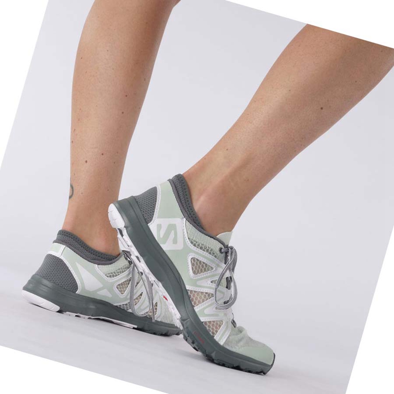 Salomon CROSSAMPHIBIAN SWIFT 2 Wasserschuhe Damen Mintfarben | NJQYMAI-64