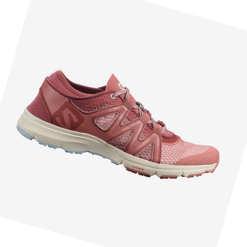 Salomon CROSSAMPHIBIAN SWIFT 2 Wasserschuhe Damen Rot | PMRYLVE-53