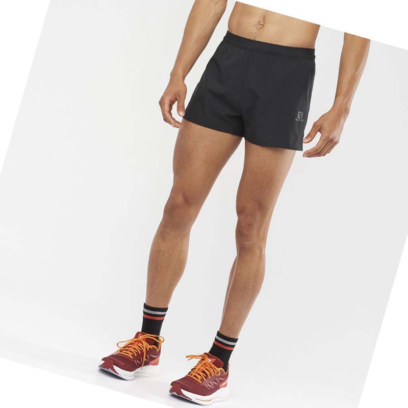 Salomon CROSS 3'' Kurze Hose Herren Schwarz | WUCVXQD-32