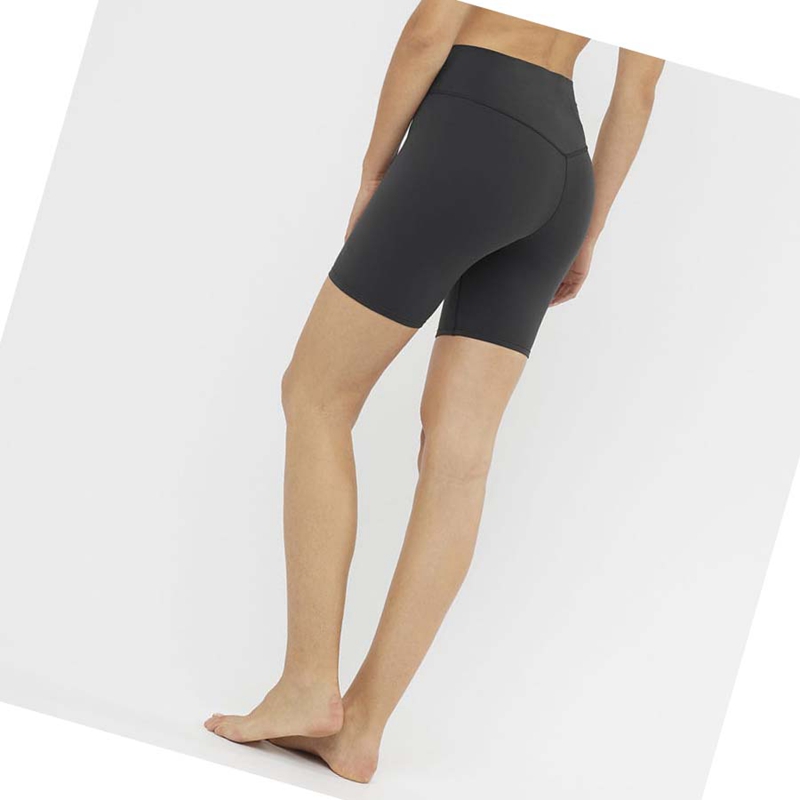 Salomon CROSS MULTI 7'' Kurze Hose Damen Schwarz | RJCNTPK-10
