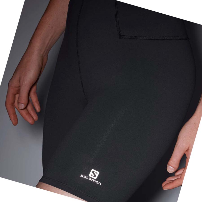 Salomon CROSS MULTI 7'' Kurze Hose Damen Schwarz | RJCNTPK-10
