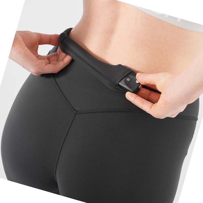 Salomon CROSS MULTI 7'' Kurze Hose Damen Schwarz | RJCNTPK-10