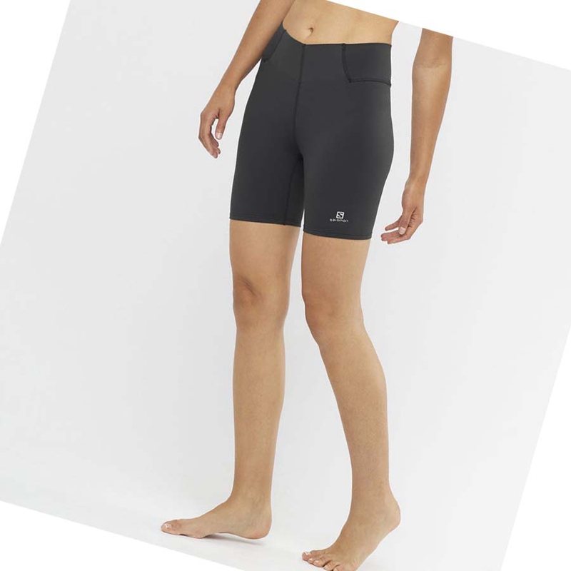 Salomon CROSS MULTI 7'' Kurze Hose Damen Schwarz | RJCNTPK-10