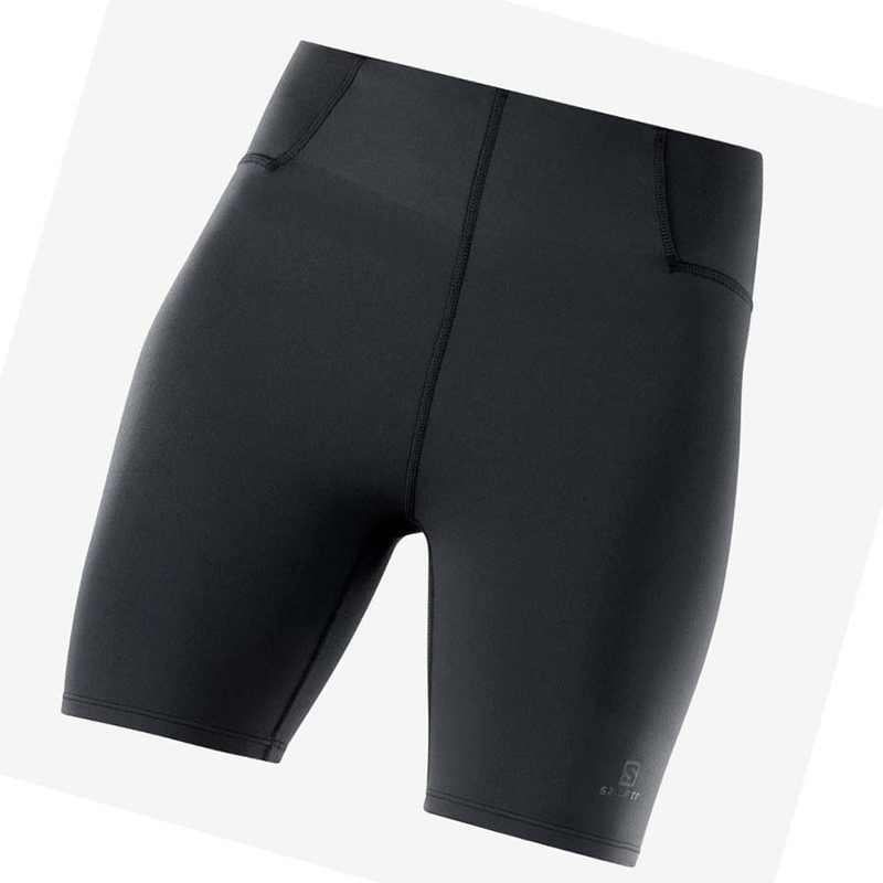 Salomon CROSS MULTI 7\'\' Kurze Hose Damen Schwarz | RJCNTPK-10