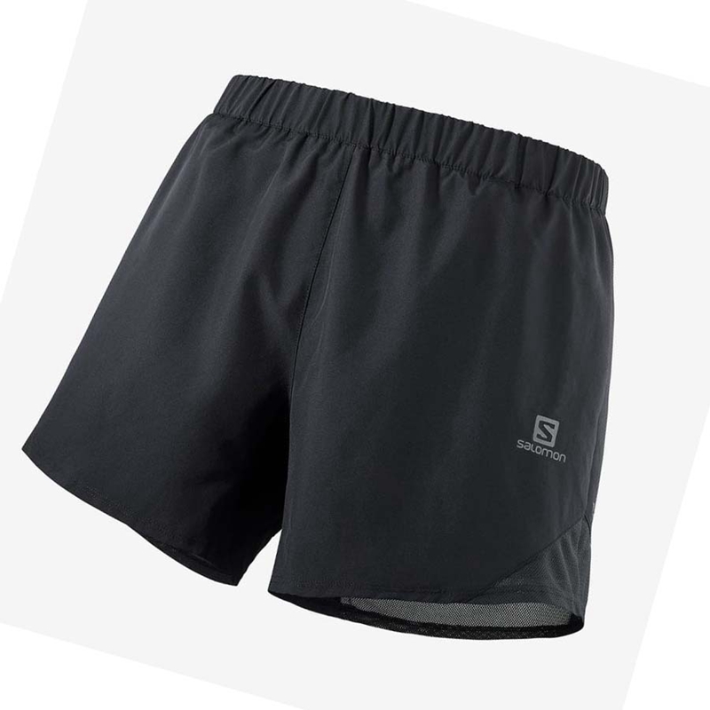 Salomon CROSS REBEL 5\'\' Kurze Hose Herren Schwarz | DLNIZGA-18