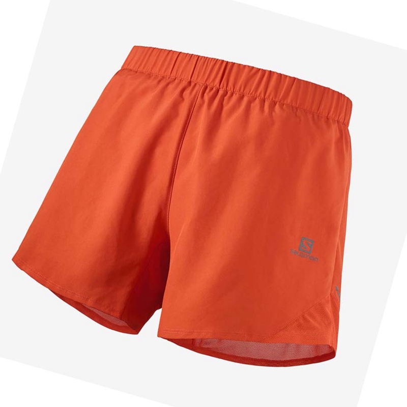 Salomon CROSS REBEL 5\'\' Kurze Hose Herren Orange | NZJRCFV-09