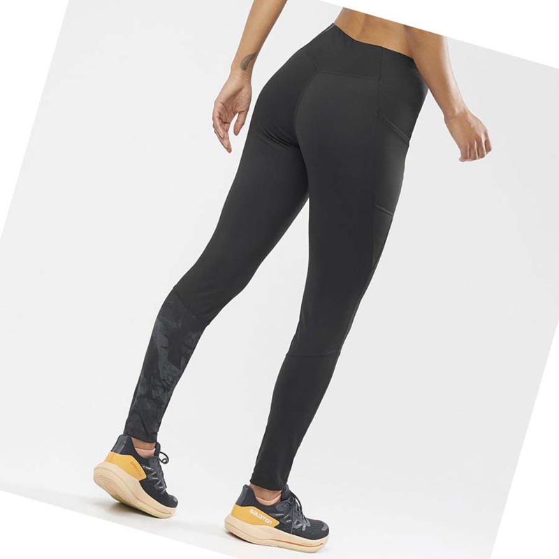 Salomon CROSS RUN 28'' Hose Damen Grau | TCFAEZD-28