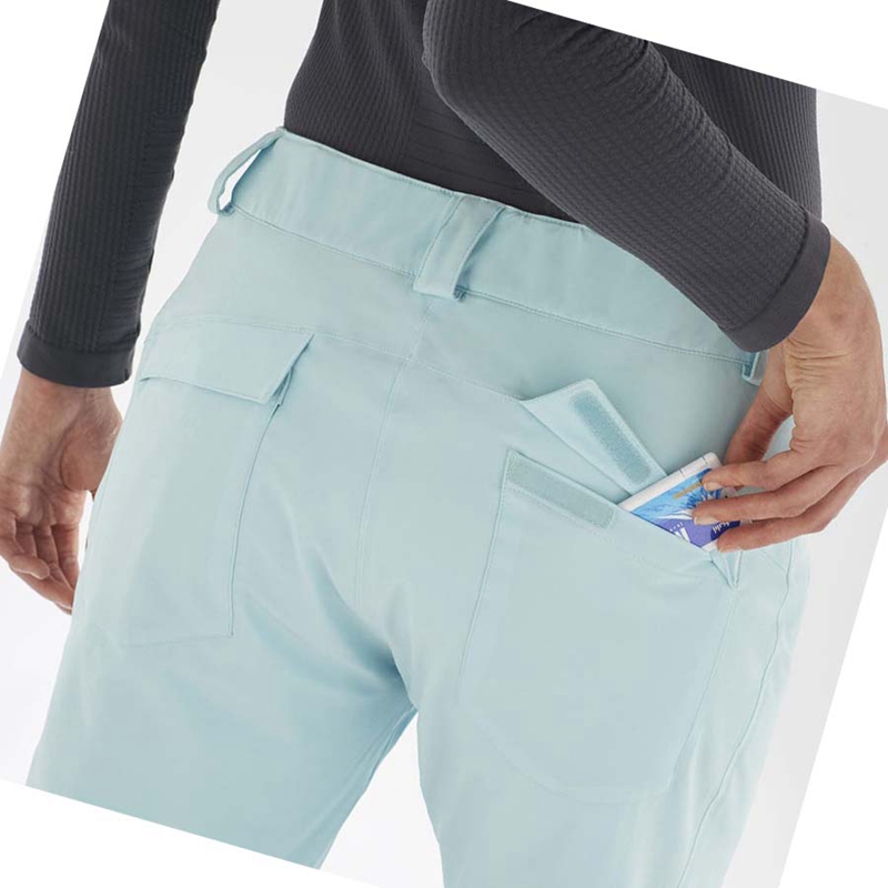 Salomon EDGE Ski Hosen Damen Mintfarben | JXVQDNY-21