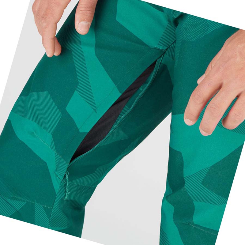 Salomon EDGE Ski Hosen Herren Grün | ZLYRHXT-60