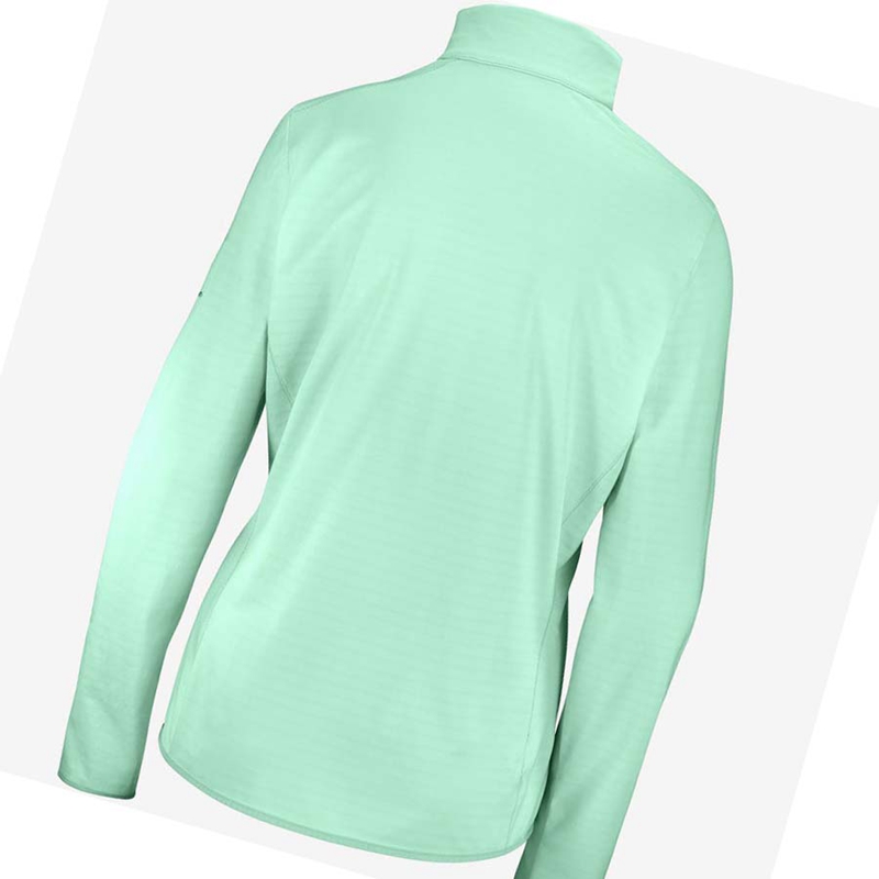 Salomon ESSENTIAL LIGHTWARM Hoodie Damen Grün | RCMJBNT-97