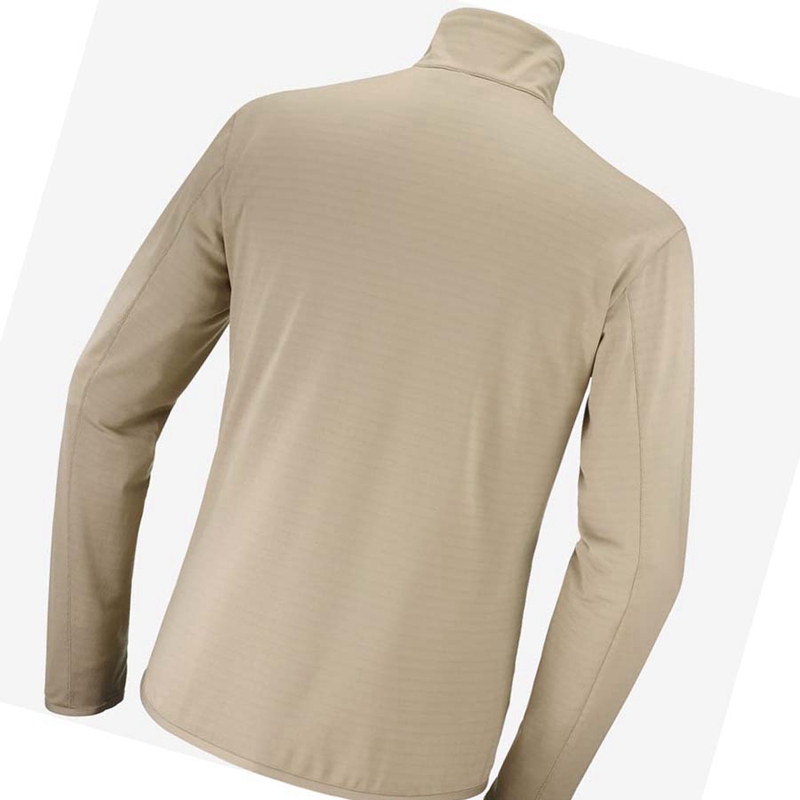 Salomon ESSENTIAL LIGHTWARM Hoodie Herren Grau | PKLQMOZ-43