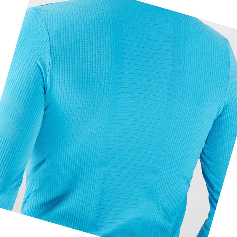 Salomon ESSENTIAL SEAMLESS T-shirts Herren Blau | JCRDBNA-90