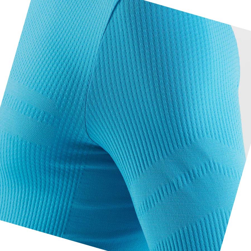 Salomon ESSENTIAL SEAMLESS T-shirts Herren Blau | JCRDBNA-90