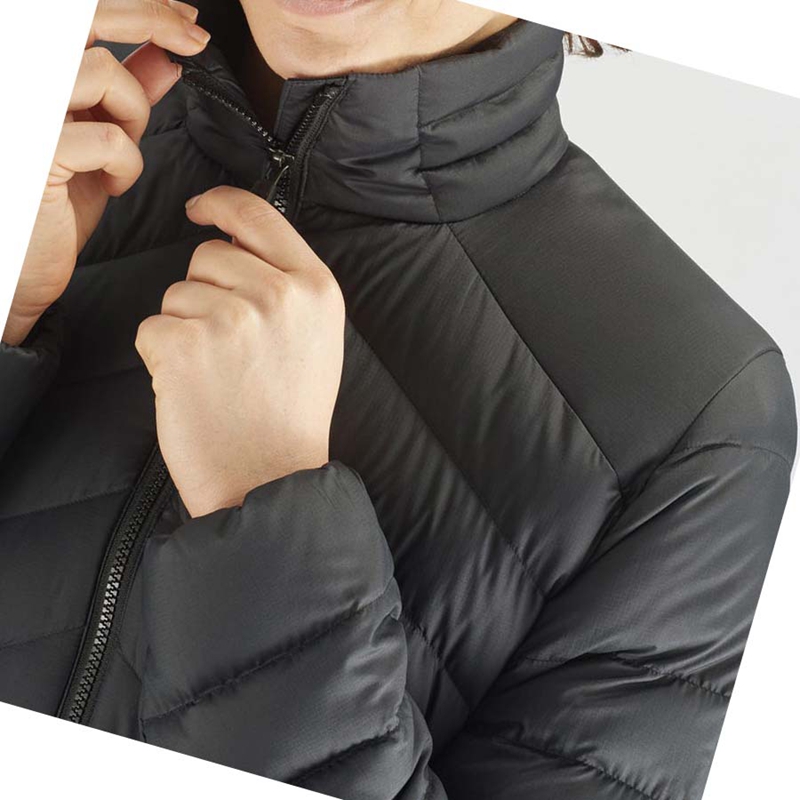 Salomon ESSENTIAL XWARM DOWN INSULATED Jacke Damen Schwarz | BLSMDQY-30