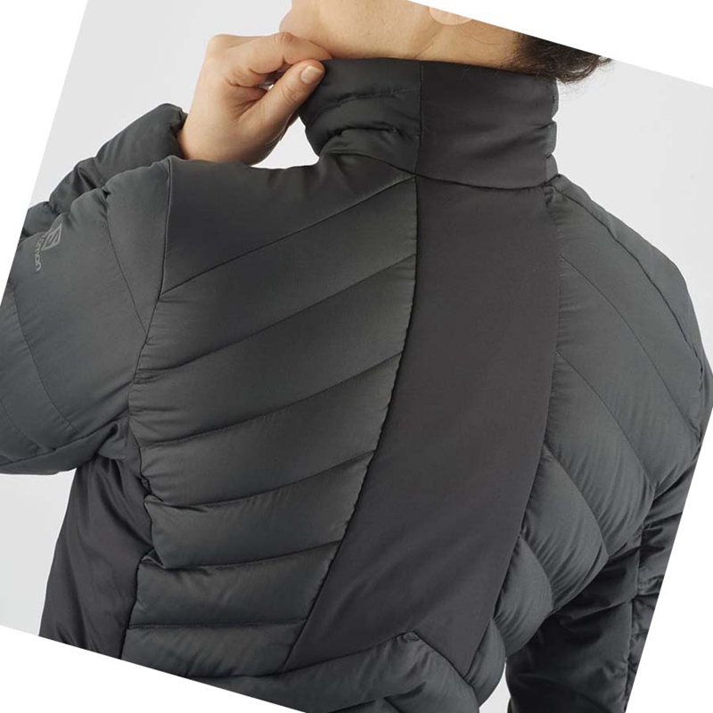 Salomon ESSENTIAL XWARM DOWN INSULATED Jacke Damen Schwarz | BLSMDQY-30