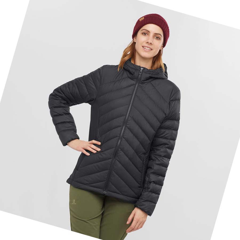 Salomon ESSENTIAL XWARM DOWN INSULATED Jacke Damen Schwarz | XMVCLOW-02