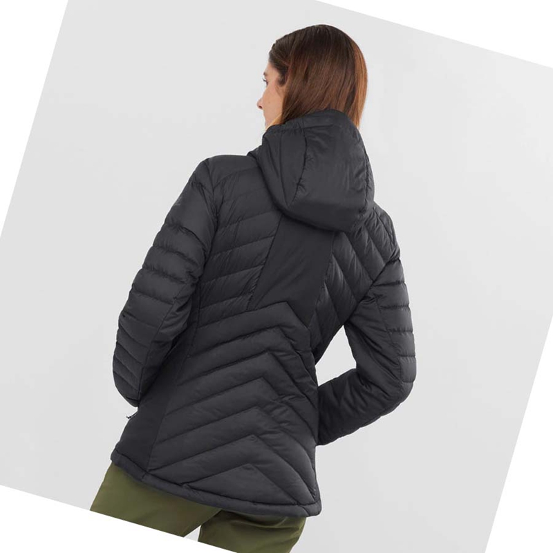 Salomon ESSENTIAL XWARM DOWN INSULATED Jacke Damen Schwarz | XMVCLOW-02