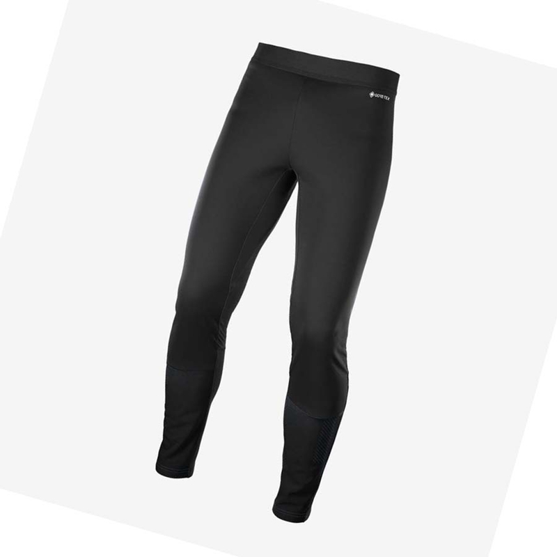 Salomon GORE TEX INFINIUM™ WINDSTOPPER® Hose Herren Schwarz | XZUJCAV-10