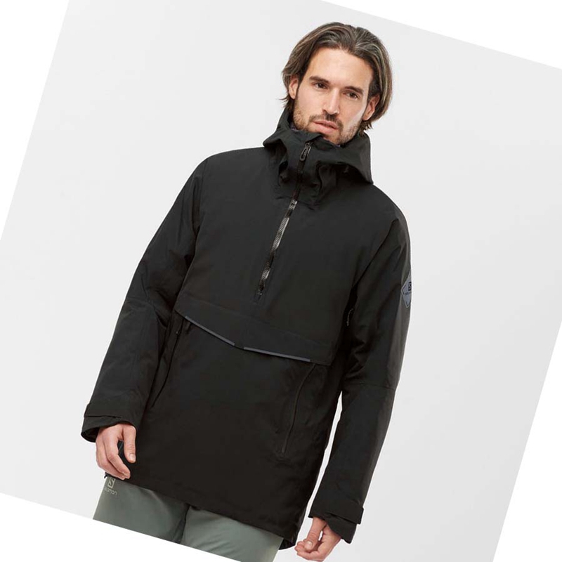Salomon GRAVITY GORE-TEX ANORAK Skijacken Herren Braun | VBIEWYT-85