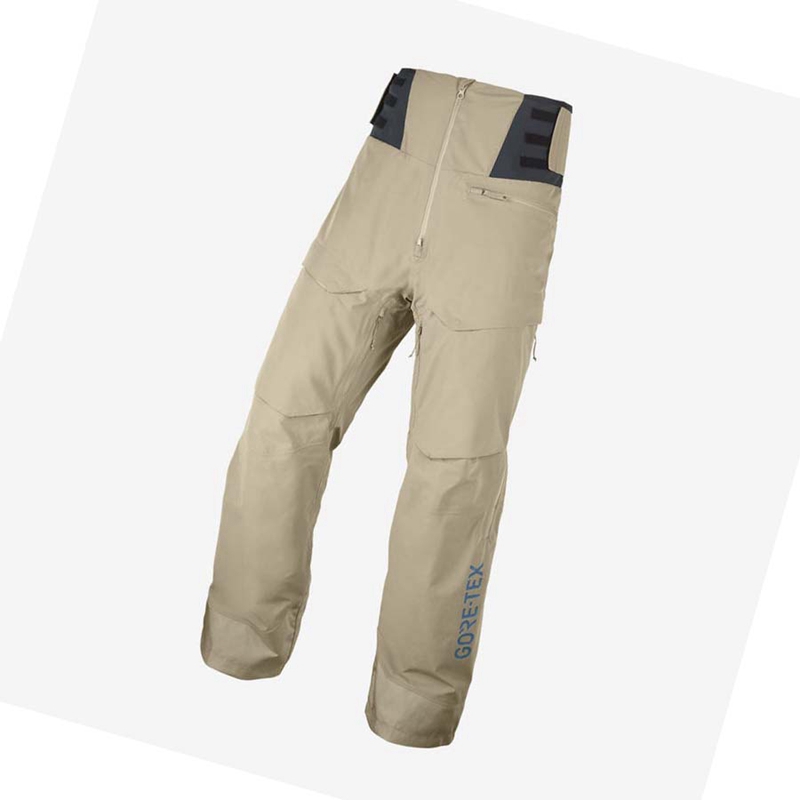 Salomon GRAVITY GORE-TEX Ski Hosen Herren Braun | IKMNUTH-83