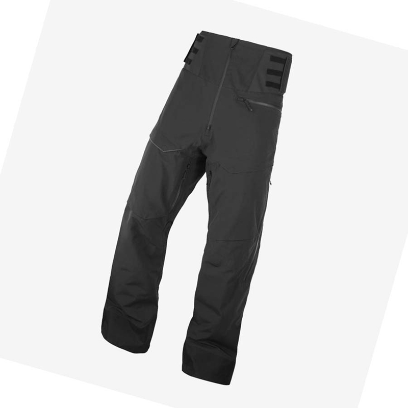 Salomon GRAVITY GORE-TEX Ski Hosen Herren Schwarz | LTSEQYA-93