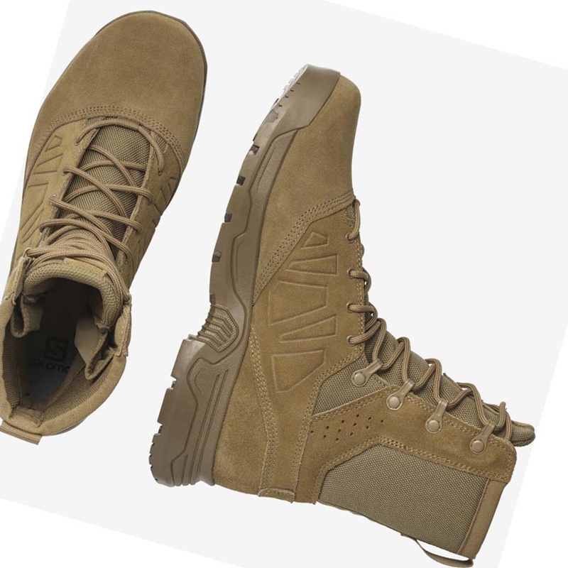 Salomon GUARDIAN FORCES Stiefel Damen Braun | XSPHUNC-51
