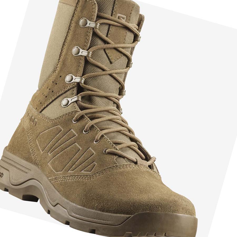 Salomon GUARDIAN FORCES WIDE Stiefel Herren Braun | ESGWAVK-96