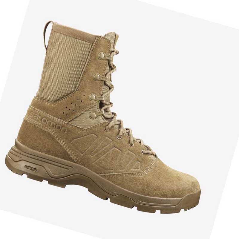 Salomon GUARDIAN FORCES WIDE Stiefel Herren Braun | ESGWAVK-96