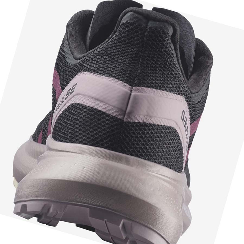 Salomon HYPULSE Trail Trailrunning Schuhe Damen Schwarz | OUFHXME-12