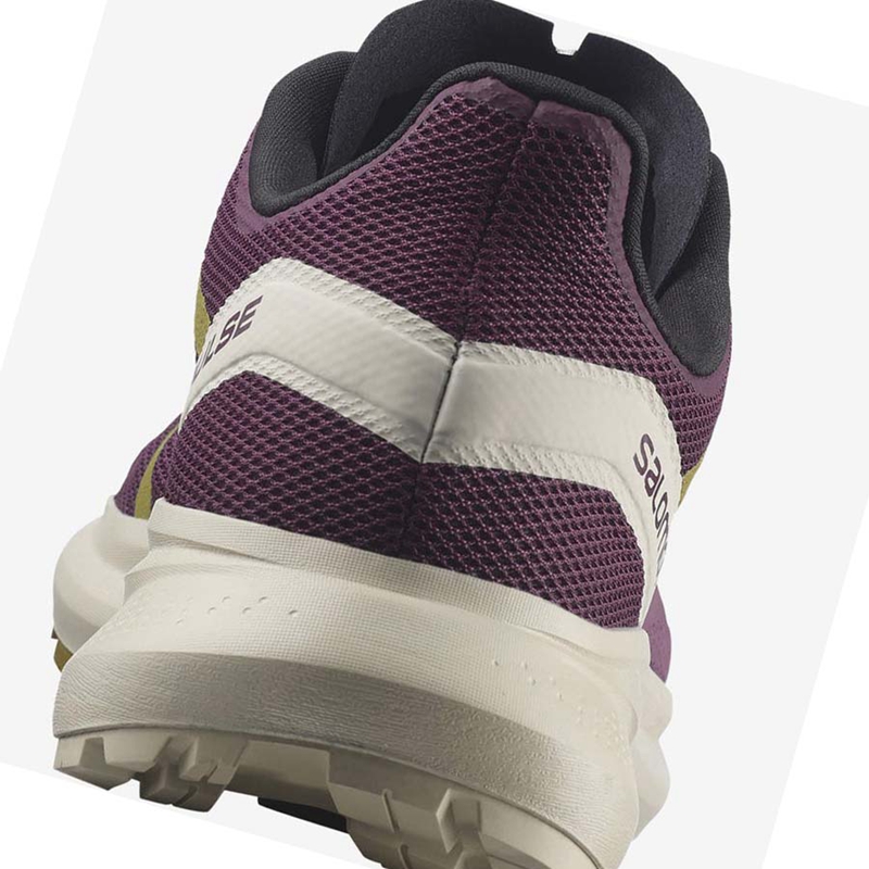 Salomon HYPULSE Trail Trailrunning Schuhe Damen Lila | QWTSVON-81