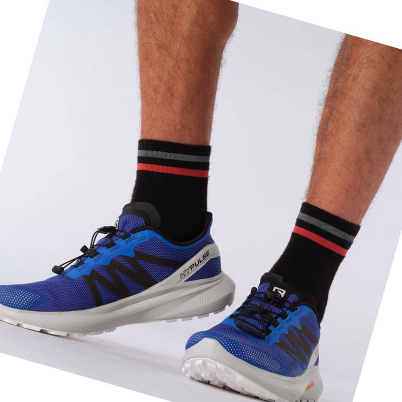 Salomon HYPULSE Trailrunning Schuhe Herren Blau | WUQJXYS-95