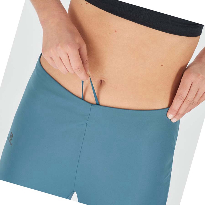 Salomon LIGHT SHELL Hose Damen Blau | KAXCQGU-94