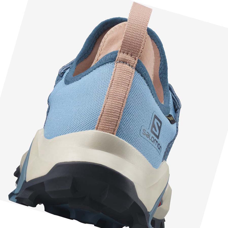 Salomon MADCROSS GORE-TEX Trailrunning Schuhe Damen Blau | AZRQDLH-16