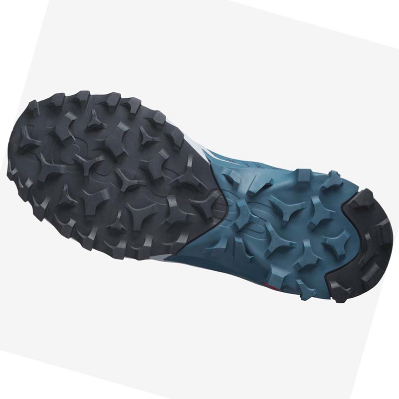 Salomon MADCROSS GORE-TEX Trailrunning Schuhe Herren Blau | TZQBJGD-53