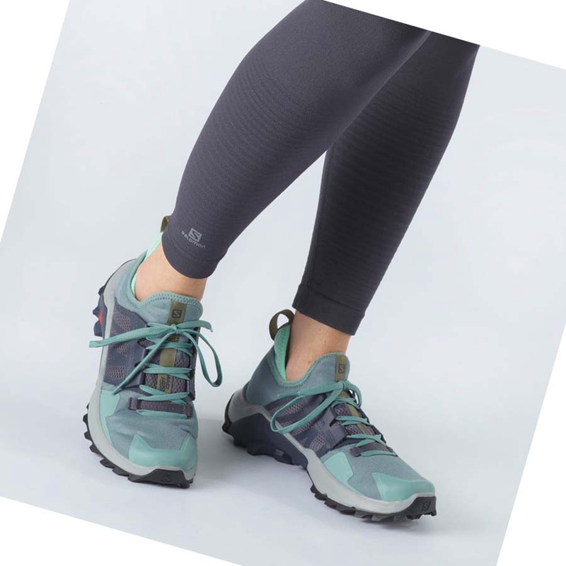 Salomon MADCROSS Trailrunning Schuhe Damen Türkis | CZPGAXH-14