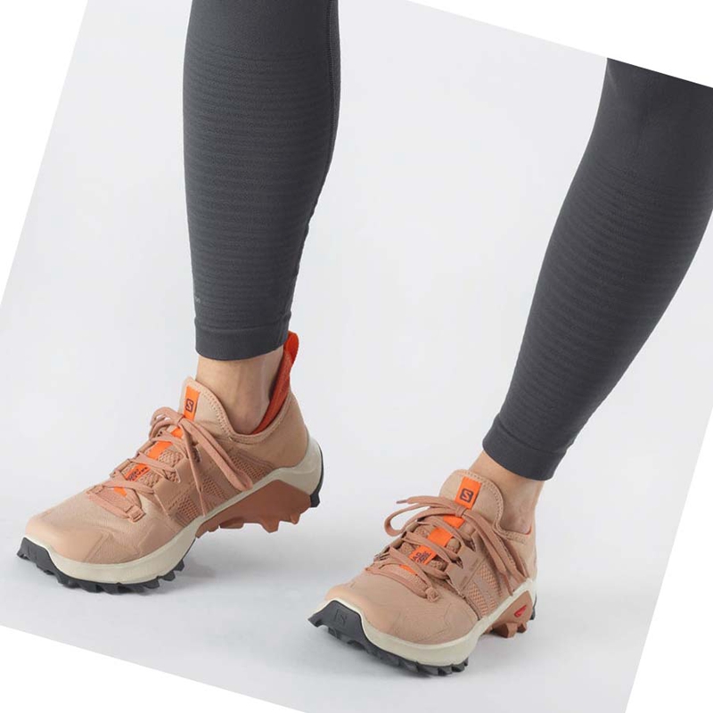 Salomon MADCROSS Trailrunning Schuhe Damen Braun | TIDQZLR-26
