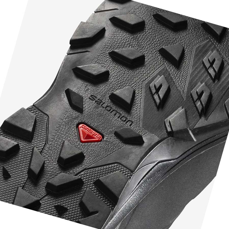 Salomon OUTBLAST THINSULATE™ CLIMASALOMON™ WATERPROOF Winterstiefel Herren Schwarz | ZUNBLXR-84