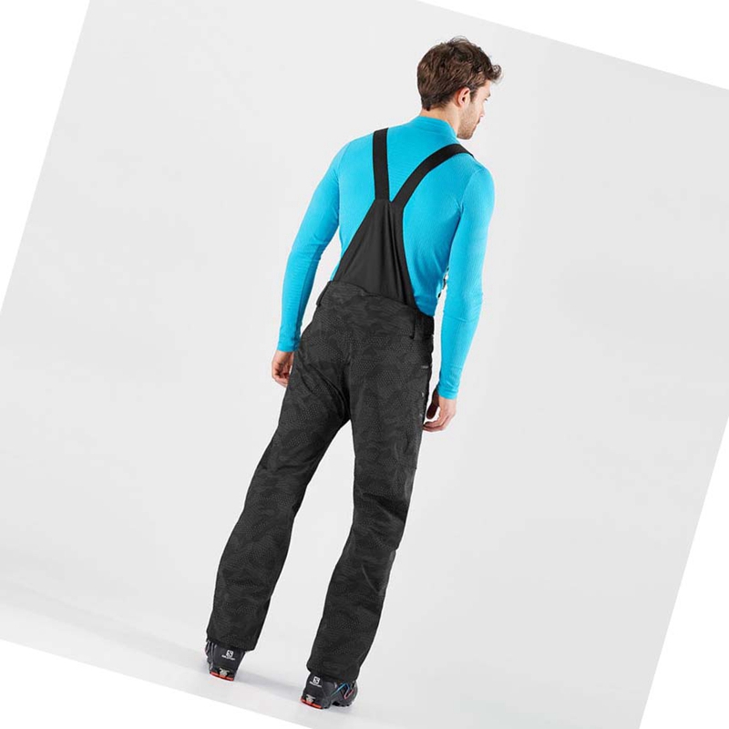 Salomon OUTLAW 3L Ski Hosen Herren Schwarz | BNGVYLJ-46