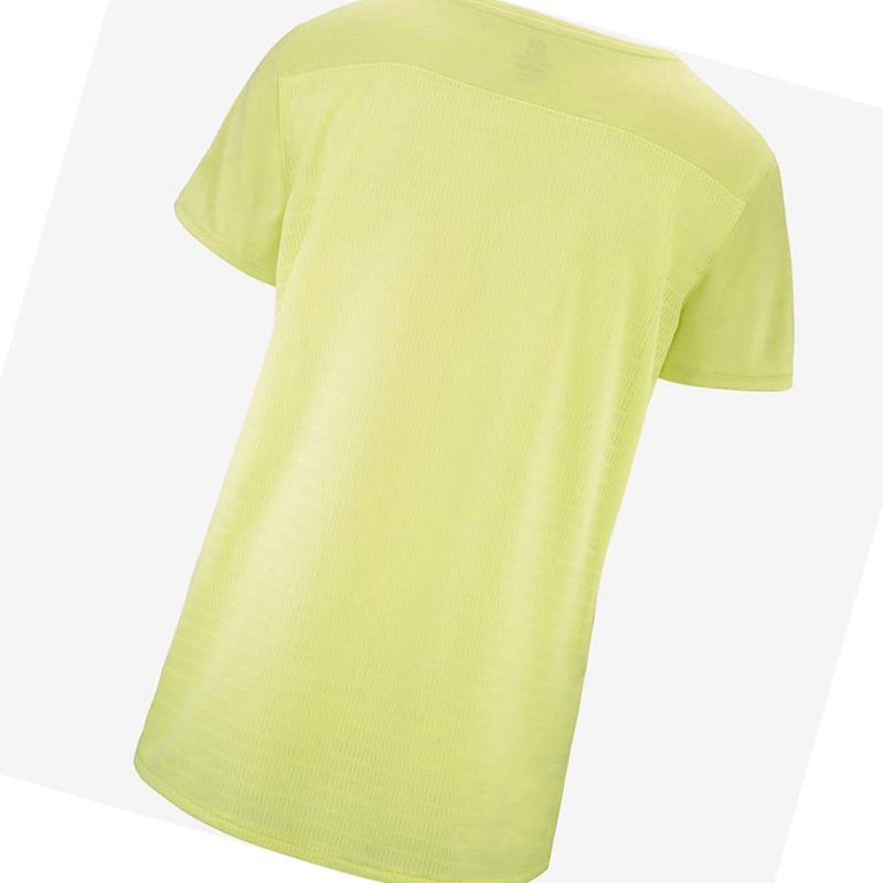 Salomon OUTLINE SUMMER T-shirts Damen Mintfarben | DFORHVP-02