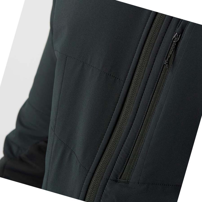 Salomon OUTLINE WARM HYBRID Hoodie Herren Schwarz | PMRABJF-97