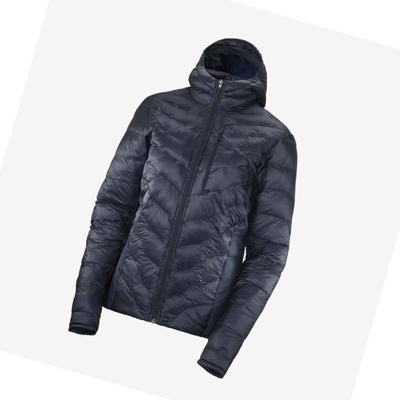 Salomon OUTPEAK PRIMALOFT INSULATED Jacke Damen Blau | ISGMKBF-63