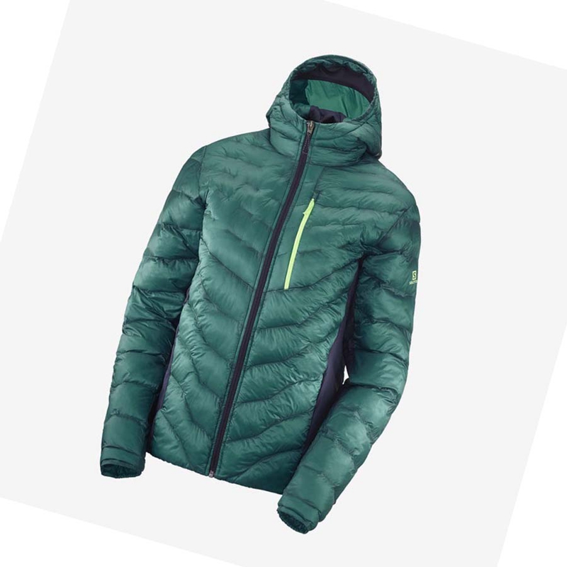 Salomon OUTPEAK PRIMALOFT INSULATED Jacke Damen Grün | ONKDXIJ-57